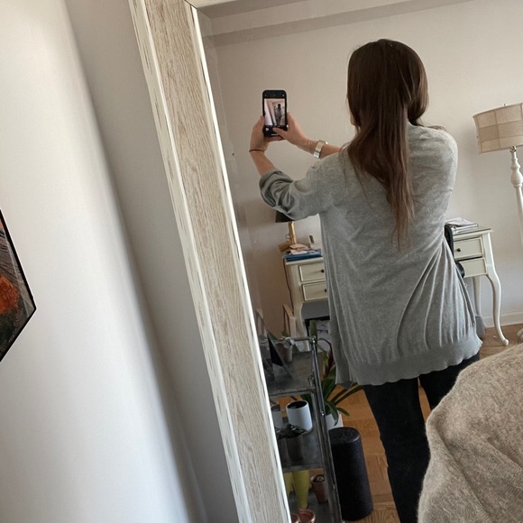 Vince grey open sweater - small - Picture 4 of 4